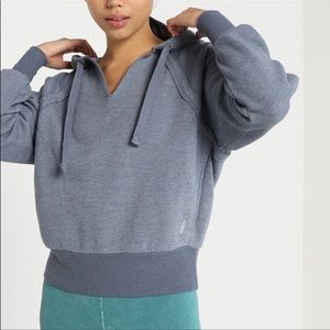 FP Movement Blue North Shore Hoodie Sz SEUC